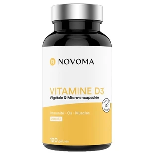 Novoma Vitamine D3 120 capsules