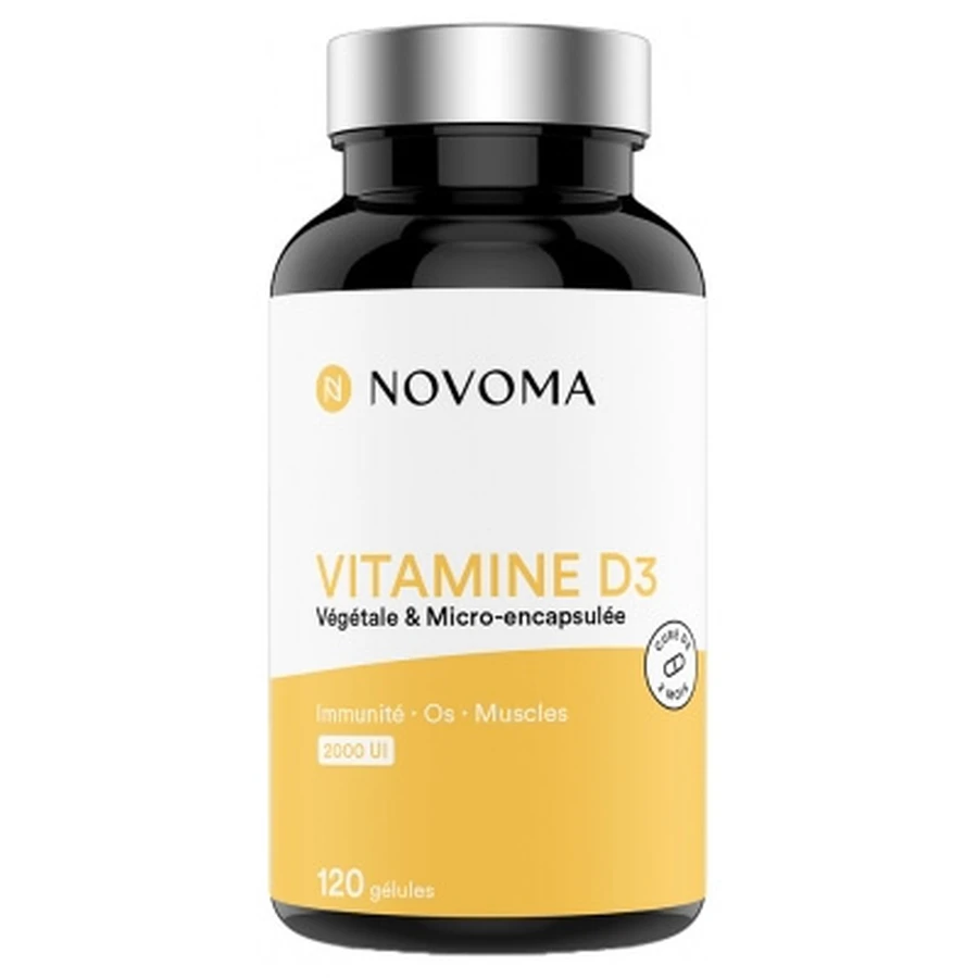 Novoma Vitamine D3 120 capsules