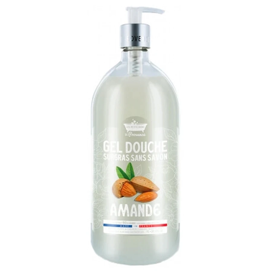 Gel de ducha de almendra «Les Petits Bains de Provence», 1 L