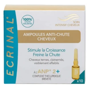 Ecrinal ANP 2+ Intensieve haarverzorging: ampullen tegen haaruitval, 10 x 5 ml