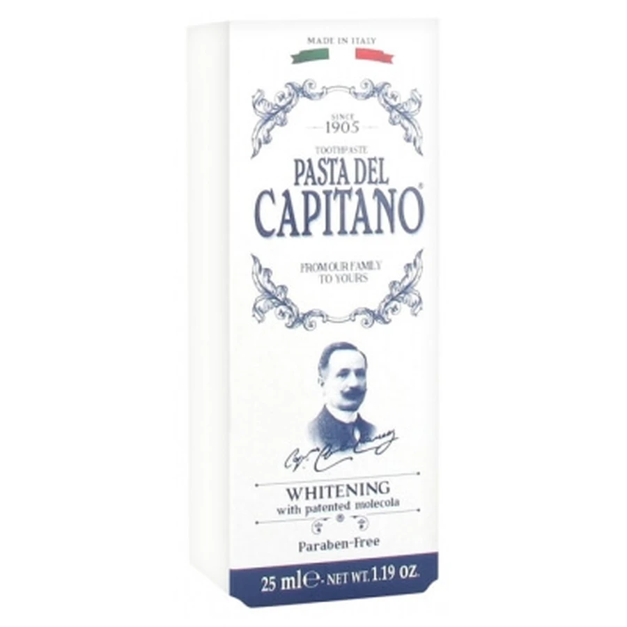 Pasta de dientes blanqueadora Pasta del Capitano, 25 ml