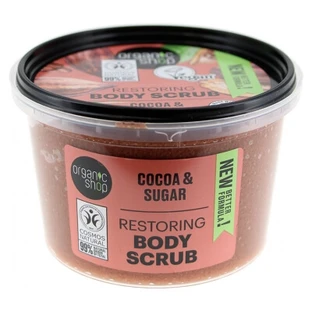 Organic Shop Körperpeeling: Regenerierendes Körperpeeling mit Kakaobutter, 250 ml