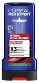 L'Oréal Paris Men Expert Hydra Hyaluronic Dreifach-Wirkung Feuchtigkeitsspendendes Duschgel, 300 ml