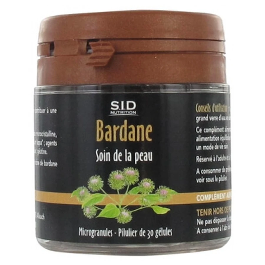 S.I.D Nutrition Hautpflege mit Klette, 30 Kapseln