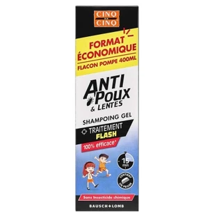 „Five out of Five“ Shampoo-Gel gegen Läuse und Nissen, 400 ml