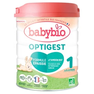 Babybio Optigest 1 – angereicherte Säuglingsnahrung für 0–6 Monate, Bio, 800 g