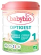 Babybio Optigest 1 Thickened Formula for 0–6 Months, Organic, 800 g