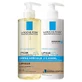 La Roche-Posay Lipikar AP+ Cleansing Oil 400 ml + Lipid-Restoring Balm 400 ml Special Offer