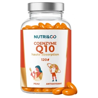 Nutri&Co Co-enzym Q10 met hoge opneembaarheid, 120 capsules