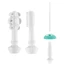 Ensemble de brosses à dents d'apprentissage en silicone BabyCare, 0 mois+, Reer