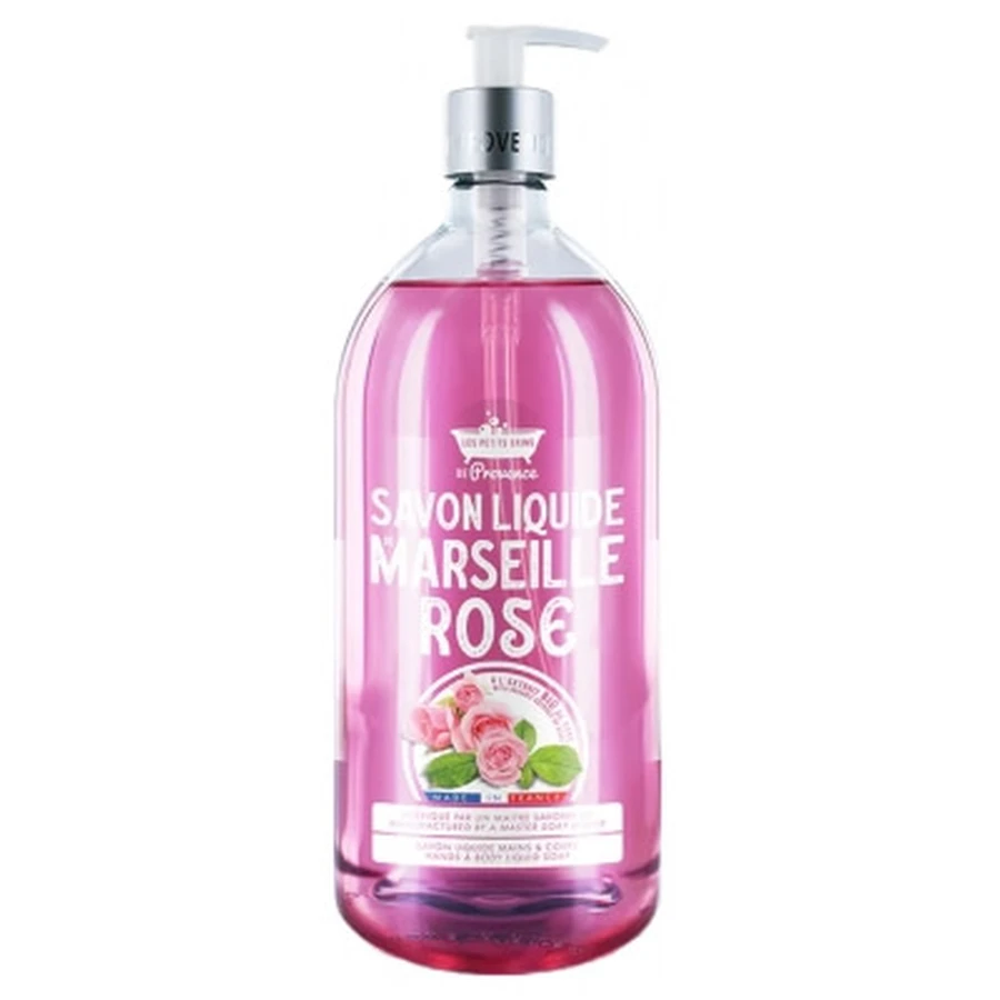 Les Petits Bains de Provence Rose Marseille Soap 1 L