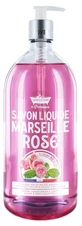 Les Petits Bains de Provence: Jabón de Marsella a la rosa, 1 L