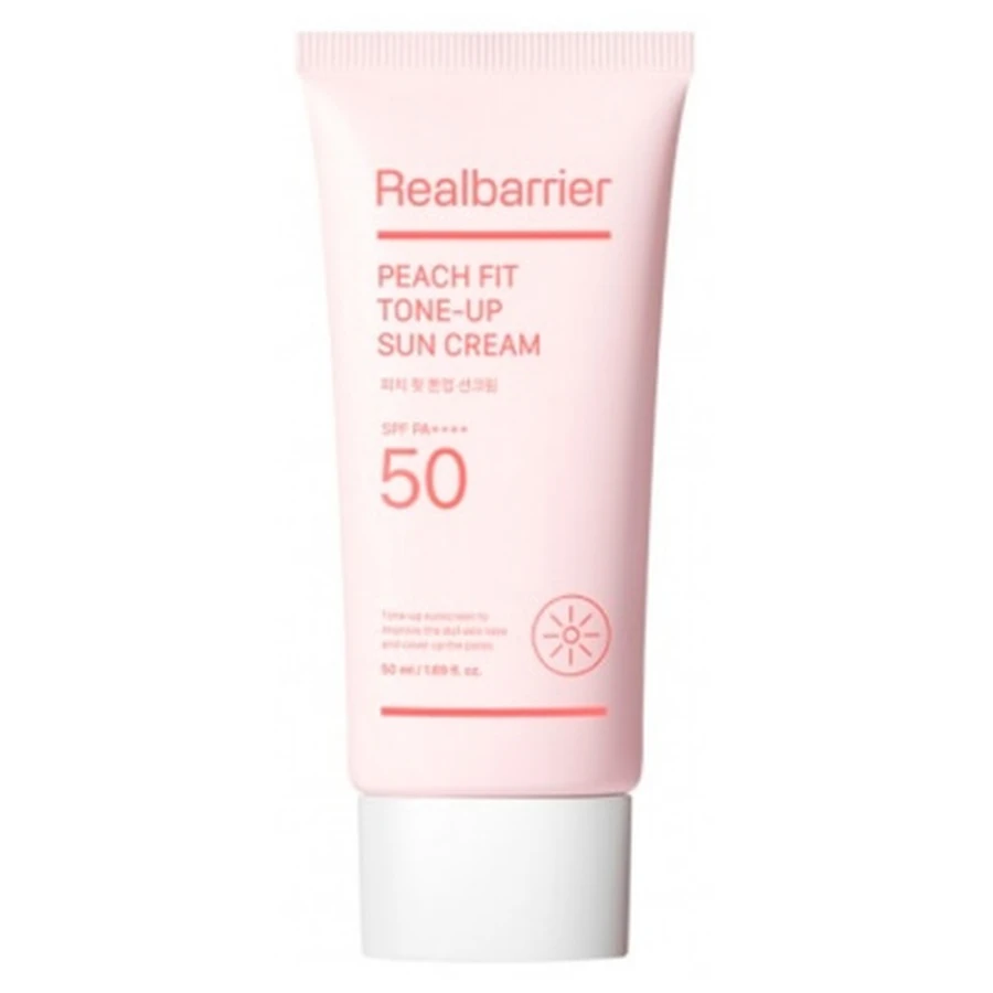 Real Barrier Peach Fit Tone-Up Crème Solaire SPF50 50 ml