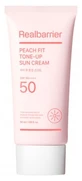 Real Barrier Peach Fit Tone-Up Sonnenschutzcreme LSF 50, 50 ml