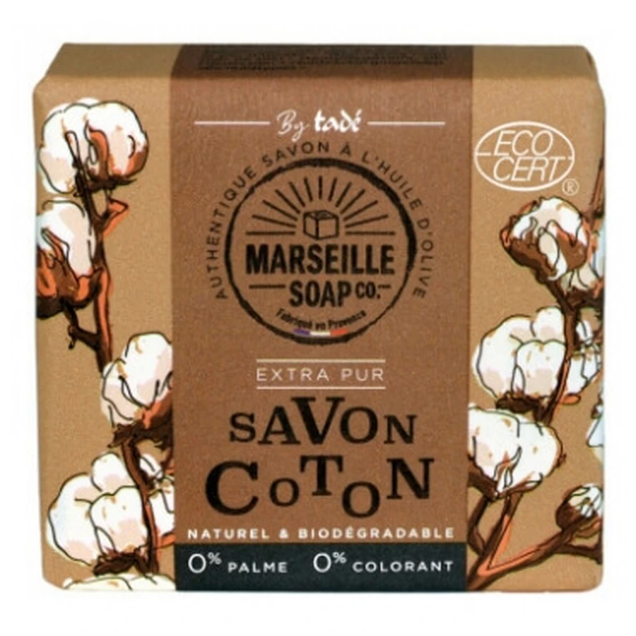 Tadé Marseillezeep met katoen, 100 g