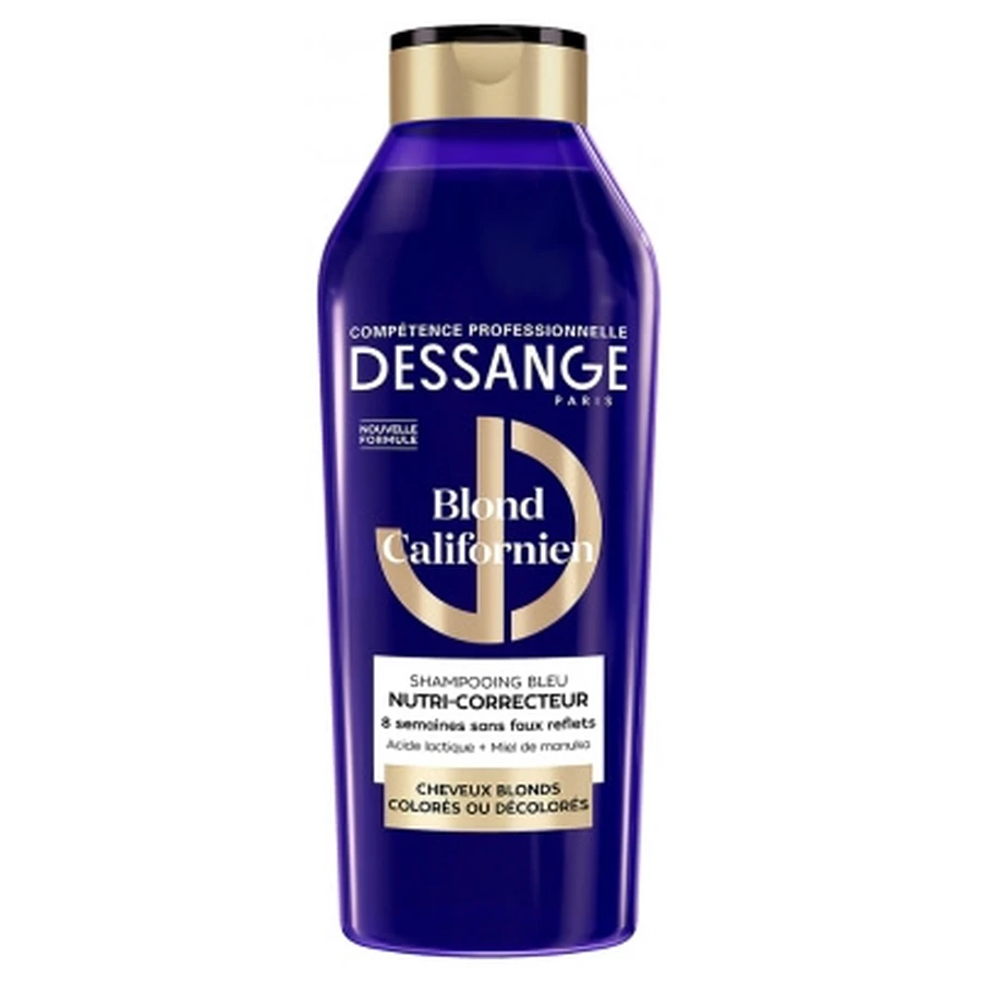 Dessange California Blonde Blue Nutri-Correcting Shampoo 280 ml