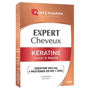 Forté Pharma Expert pentru păr cu keratină, 30 de comprimate