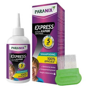 Paranix Express 5-Minute snelwerkende anti-luizenshampoo 200 ml