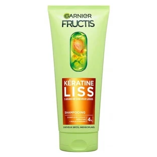 Garnier Fructis Keratin Liss Shampoo for Dry, Unruly Hair 200 ml