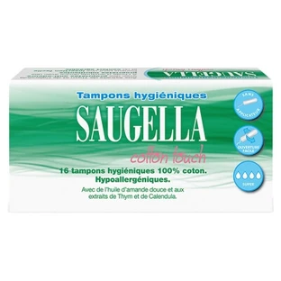 Saugella Cotton Touch 16 Super Tampons