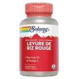 Solaray Rote Hefe-Reis Plus CoQ-10 und Omega-3, 60 Kapseln