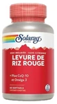 Solaray Red Yeast Rice Plus CoQ-10 and Omega-3, 60 Capsules