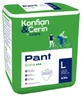 Stentil Konfian &amp; Cerin Pant Extra 14 Absorbent Adult Underwear, Size L