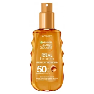 Garnier Ambre Solaire Ideal Bronze Protective Sun Milk Spray SPF 50, 150 ml