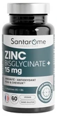 Santarome Zink-Bisglycinat+ 15 mg, 60 Kapseln