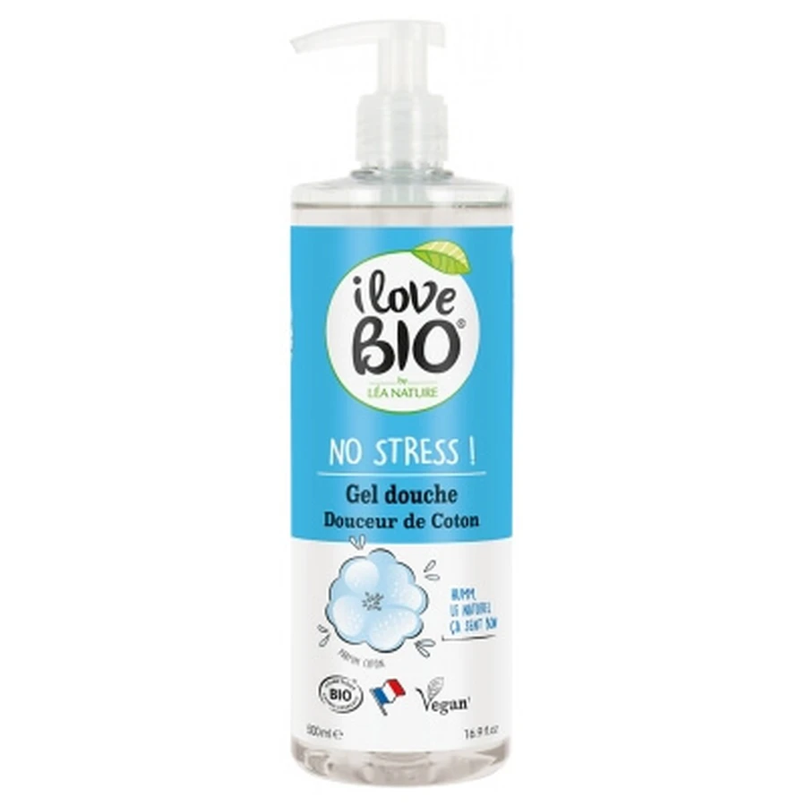 I Love Bio Bio-Baumwolle – Sanftes Duschgel 500 ml