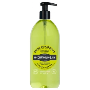 Le Comptoir du Bain Marseille Soap, Lemon & Mint, 1 L