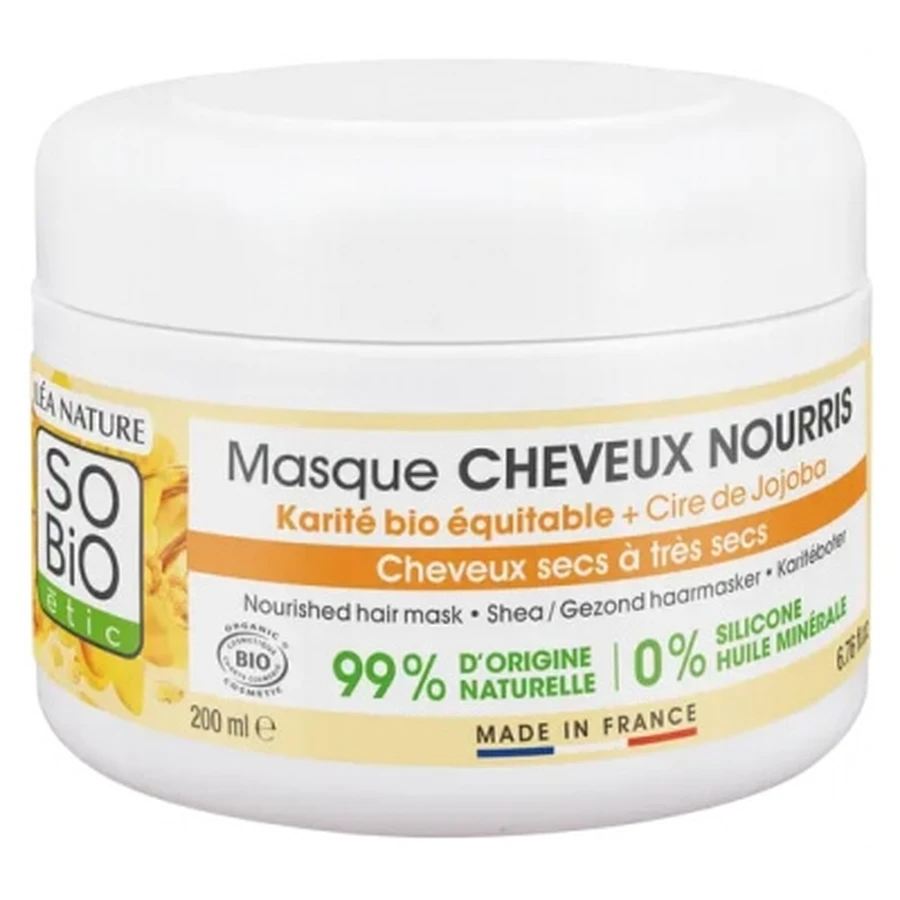 Léa Nature SO BIO étic Masque Cheveux Nourris Karité Bio 200 ml