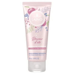 Laino "Summer Sweetness" hydraterende douchegel met wit perzikvruchtvlees, 200 ml