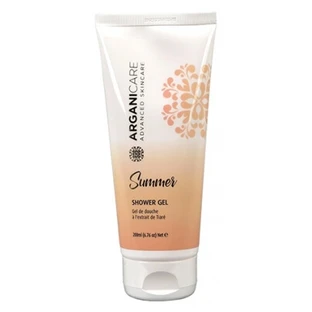 Gel de ducha de verano Arganicare con extracto de flor de tiaré, 200 ml