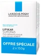 Jabón Lipikar Ultra-Rich de La Roche-Posay, paquete de 2 (150 g cada uno)