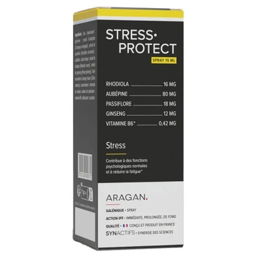 Aragan Synactifs Stress Protect Spray, 15 ml