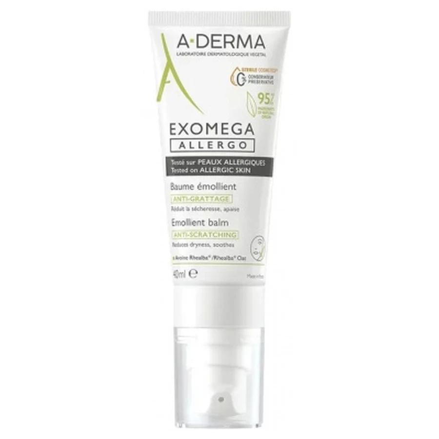 A-DERMA Exomega Allergo Anti-Itch Emollient Balm 40 ml