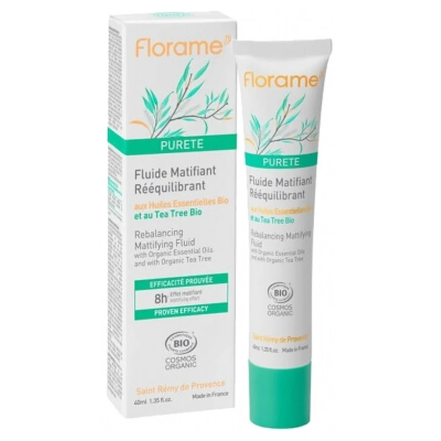 Florame Bio-Fluid für einen matten Teint und zur Wiederherstellung des Gleichgewichts 40 ml
