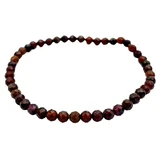Natura Square Armband mit facettiertem Hessonit-Granat