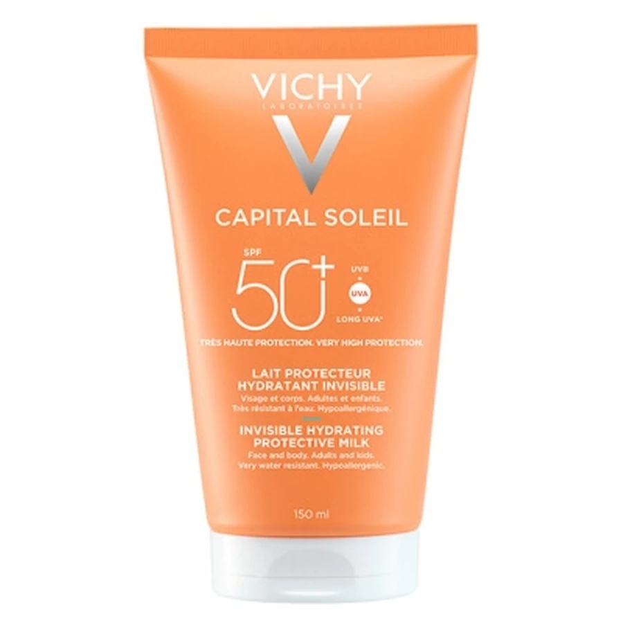 Vichy Capital Soleil Onzichtbare hydraterende zonnebrandcrème SPF 50+ 150 ml