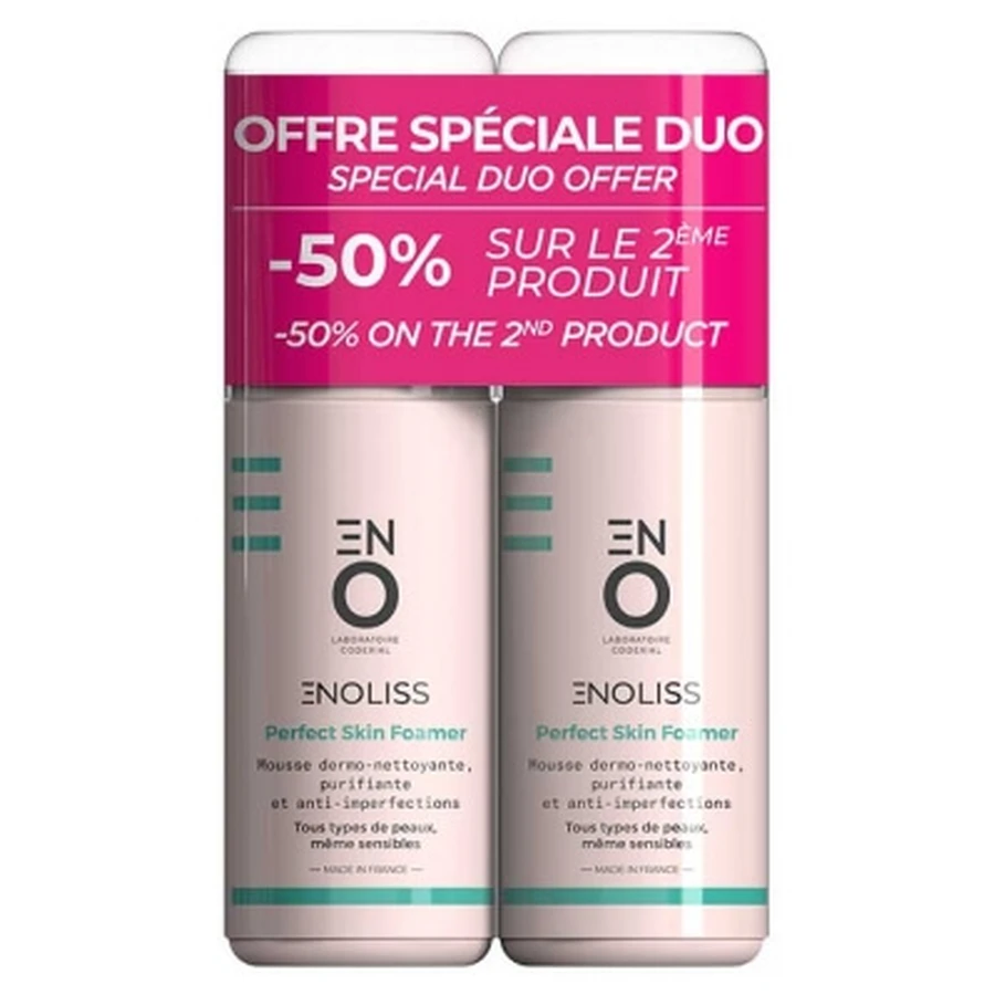 Codexial Enoliss Perfect Skin Foamer Lot de 2 x 150 ml