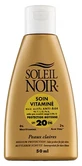 Soleil Noir Vitamin-Enriched Sunscreen SPF 20, 50 ml