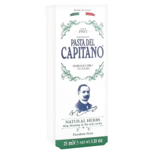 Pasta de dientes natural a base de hierbas Pasta del Capitano, 25 ml