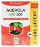 Phyto-Actif Acerola 500 Ecológico, 24 comprimidos + 1 tubo gratis