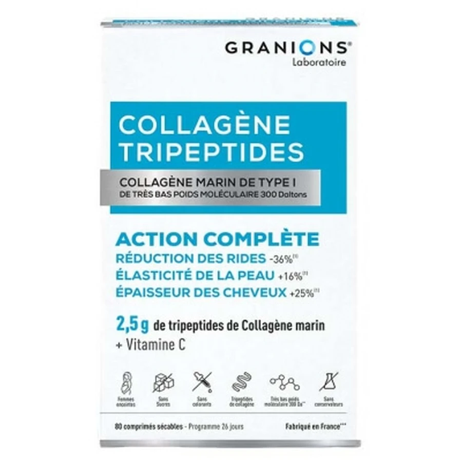 Granions collageentripeptiden, 80 tabletten