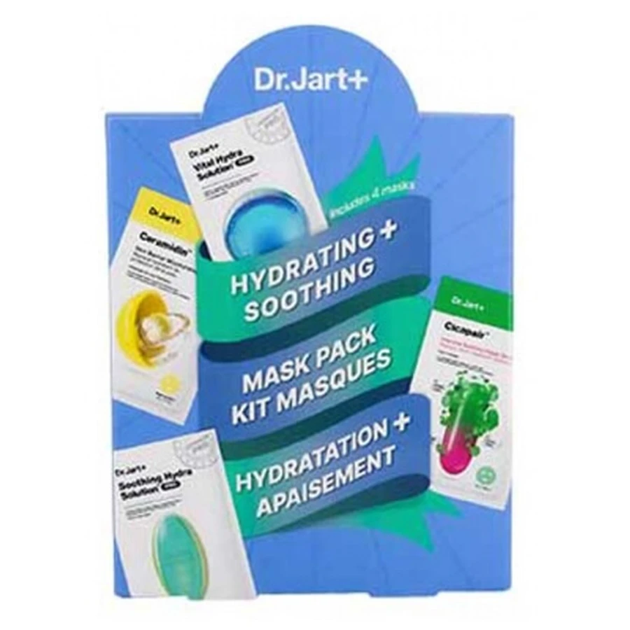 Dr. Jart+ Kit Hydratation + Apaisement 4 Masques