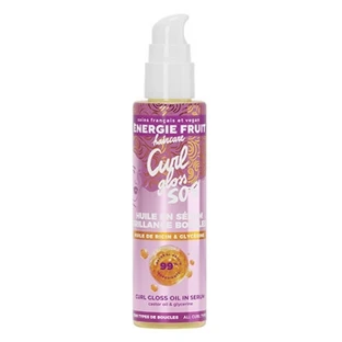 Aceite sérum SOS Energie Fruit Curl Gloss para rizos brillantes, 75 ml