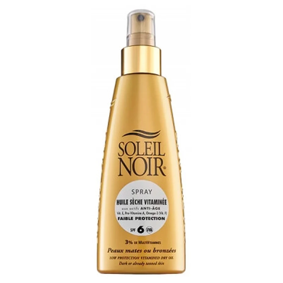 Soleil Noir – olejek w sprayu wzbogacony witaminami z filtrem SPF 6, 150 ml: ceny i cechy