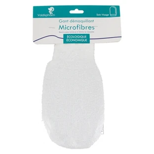 Guante desmaquillante de microfibra Valdispharm