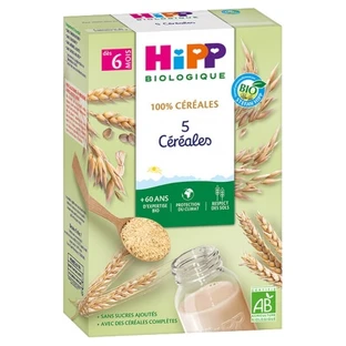 HiPP Bio-Babybrei mit 5 Getreidesorten, ab 6 Monaten, 250 g